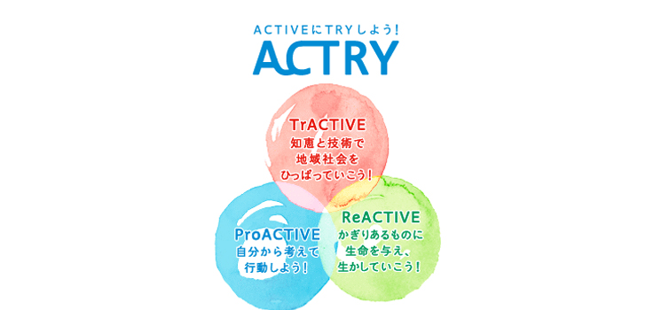 ACTIVEにTRYしよう ACTRY